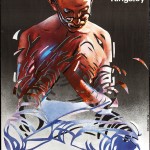 Polish film poster for Ghandi.