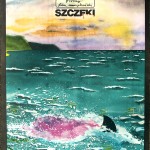Polish film poster for Jaws.